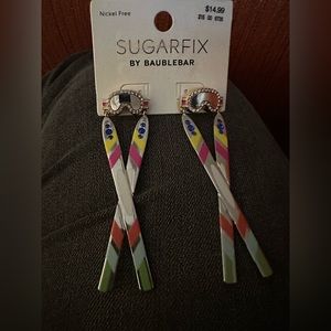 ❄️ BRAND NEW BaubleBar Sugarfix Ski Earrings ❄️